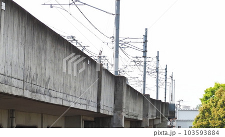 電車の線路 電車の線路 103593884