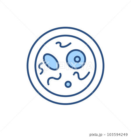 Bacteriology related vector icon. 103594249