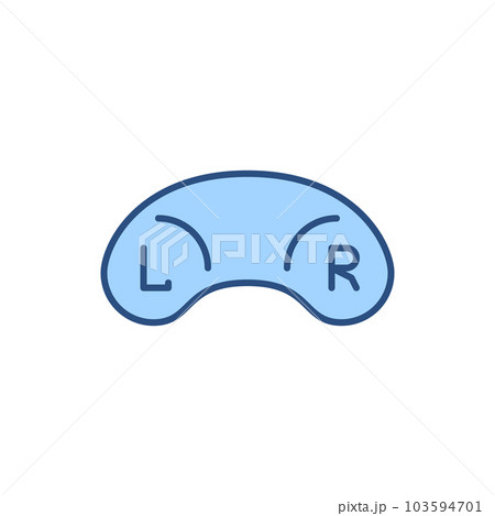 Contact Lenses Case related vector icon. 103594701