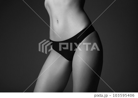 Woman in Underwear. Sexual Beautiful body Girl Woman in Underwear. Sexual Beautiful body Girl 103595406