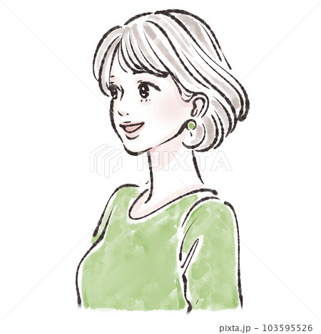 女性のイラスト素材　 103595526