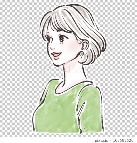 女性のイラスト素材　 103595526