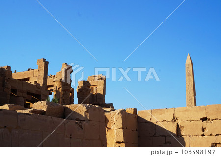 Great Hypostyle Hall and clouds at the Temples of Karnak Great Hypostyle Hall and clouds at the Temples of Karnak 103598197