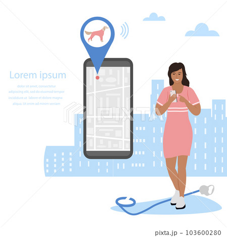 People Pet tracking app Lost Dog GPS tracker Map 103600280