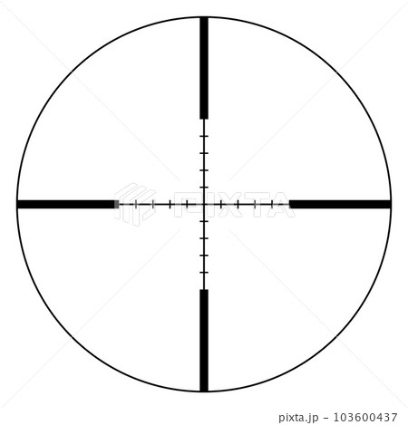 シンプルなターゲットまたはスコープのアイコン 103600437