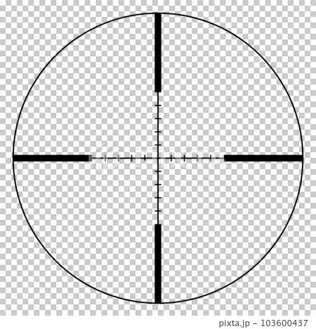 簡單的目標或範圍圖標 簡單的目標或範圍圖標 103600437