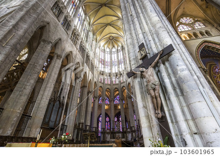 Saint Peter Beauvais cathedral, in Beauvais, France Saint Peter Beauvais cathedral, in Beauvais, France 103601965