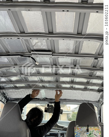 自動車の防音・断熱DIY 103602211