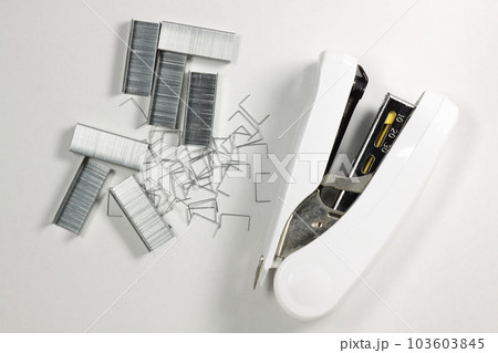 ホチキスとホチキスの針 103603845