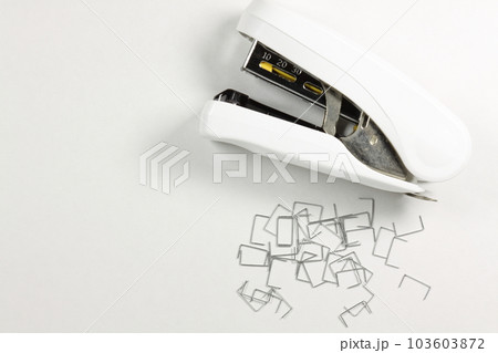 ホチキスとホチキスの針 103603872