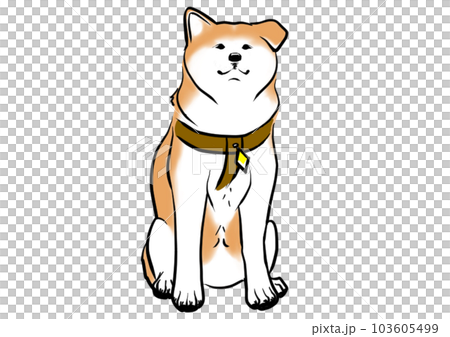 渋谷駅でご主人を待ち続けた秋田犬ハチ 103605499