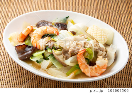 八宝菜。 103605506