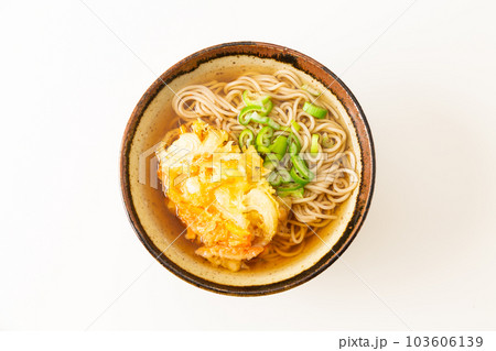 野菜のかき揚げそば 103606139