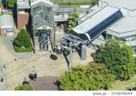 横浜エアキャビン 「運河パーク駅」周辺の風景【神奈川県・横浜市】 横浜エアキャビン 「運河パーク駅」周辺の風景【神奈川県・横浜市】 103608694