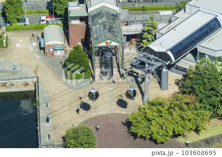 横浜エアキャビン 「運河パーク駅」周辺の風景【神奈川県・横浜市】 横浜エアキャビン 「運河パーク駅」周辺の風景【神奈川県・横浜市】 103608695