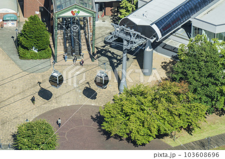 横浜エアキャビン 「運河パーク駅」周辺の風景【神奈川県・横浜市】 横浜エアキャビン 「運河パーク駅」周辺の風景【神奈川県・横浜市】 103608696