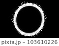 白色の円 103610226