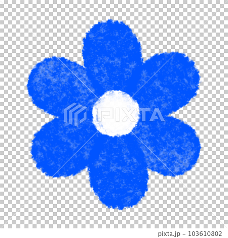 Flower dot line frame border 103610802