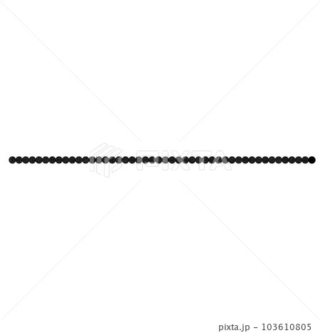 Flower dot line frame border 103610805