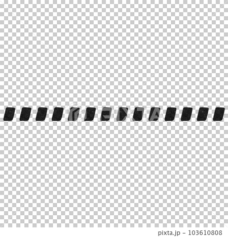 Flower dot line frame border 103610808