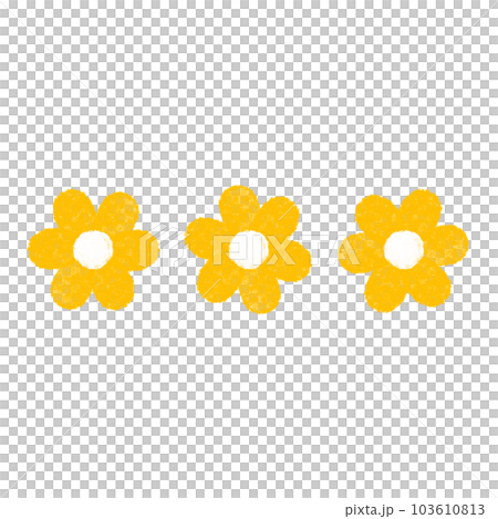 Flower dot line frame border 103610813