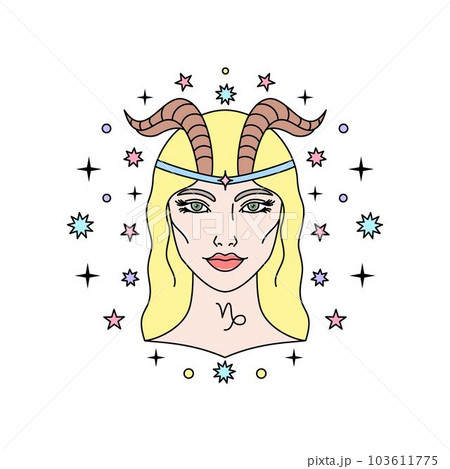 Capricorn zodiac sign 103611775