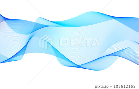 Blue line wave background. Blue line wave background. 103612165