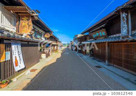 岐阜県　恵那市　岩村の町並み 103612540