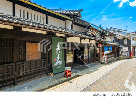 岐阜県　中山道　中津川宿 103612866