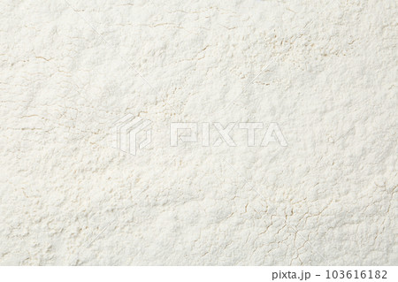 Pile of organic flour as background, top view Pile of organic flour as background, top view 103616182