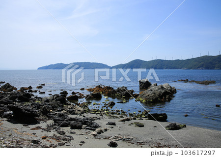 愛媛県伊方町　旧岬精錬所跡　海岸 103617297