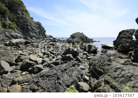 愛媛県伊方町 旧岬精錬所跡 海岸 愛媛県伊方町 旧岬精錬所跡 海岸 103617307