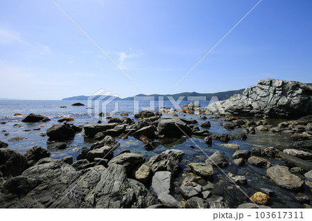 愛媛県伊方町　旧岬精錬所跡　海岸 103617311