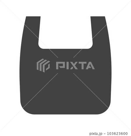 Plastic Bag icon vector image. 103623600