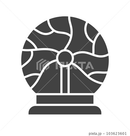 Plasma Ball icon vector image. Plasma Ball icon vector image. 103623601
