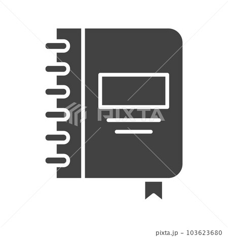 Notebook icon vector image. Notebook icon vector image. 103623680