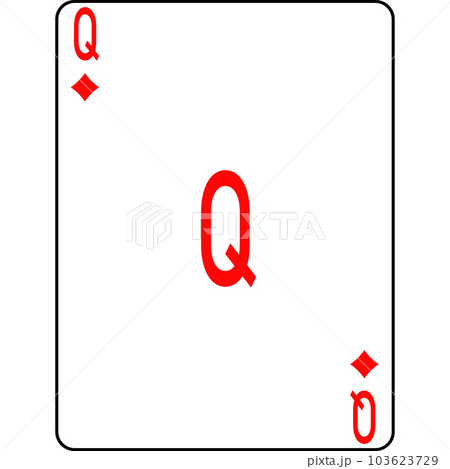 Tambourine lady. A deck of poker cards. 103623729