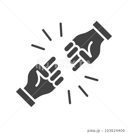 Fighting icon vector image. 103624400