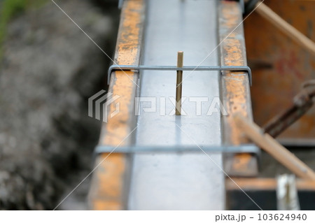 新築住宅の基礎工事 イメージ 新築住宅の基礎工事 イメージ 103624940