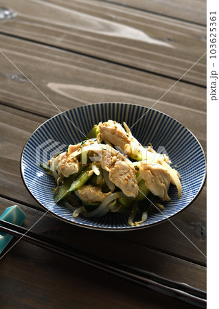 鶏ささみの和え物 103625361