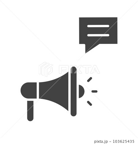 Ads icon vector image. 103625435