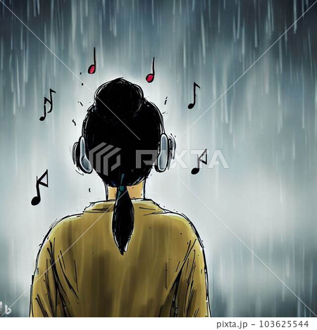 雨に響く心のメロディ 雨に響く心のメロディ 103625544