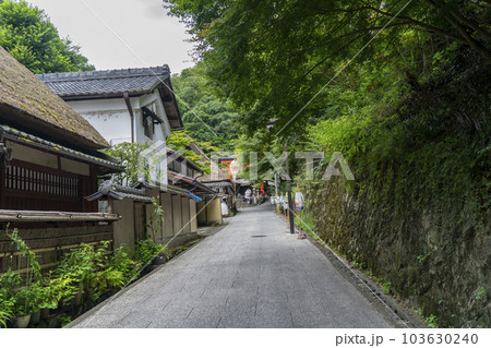 嵯峨野の鳥居本の朝の風景 103630240