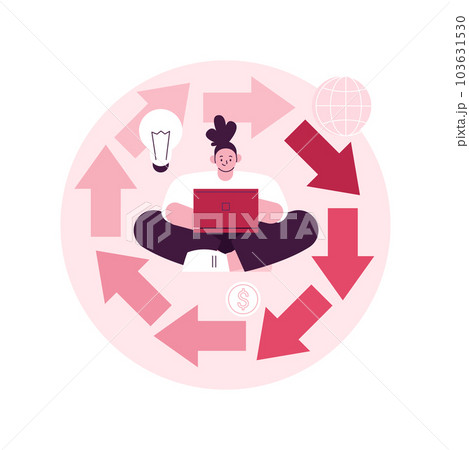 Agile project management abstract concept vector illustration. Agile approach, software development company, management method, scrum methodology, project life cycle, workflow abstract metaphor. Agile project management abstract concept vector illustration. Agile approach, software development company, management method, scrum methodology, project life cycle, workflow abstract metaphor. 103631530