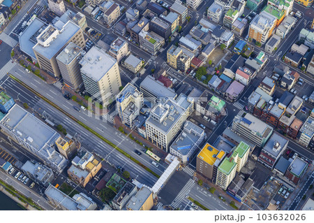 スカイツリー　展望台からの俯瞰風景 103632026