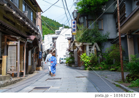 渋温泉の温泉巡り 渋温泉の温泉巡り 103632517