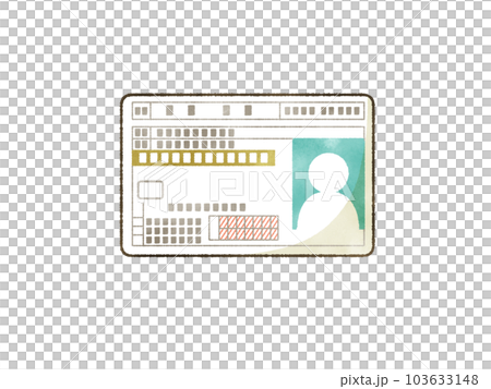 運転免許証 ゴールド免許 運転免許証 ゴールド免許 103633148