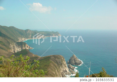 五島列島・福江島　大瀬崎の展望所からの眺め 103633531