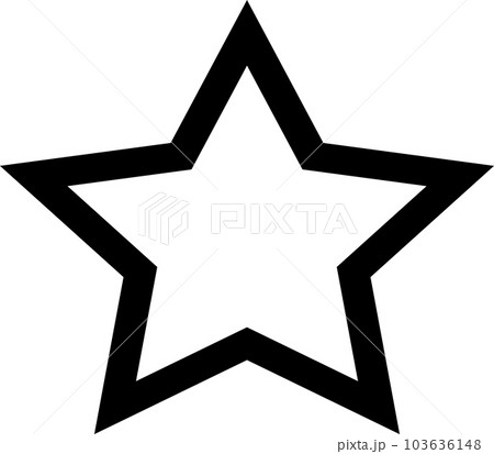 five-pointed star 103636148