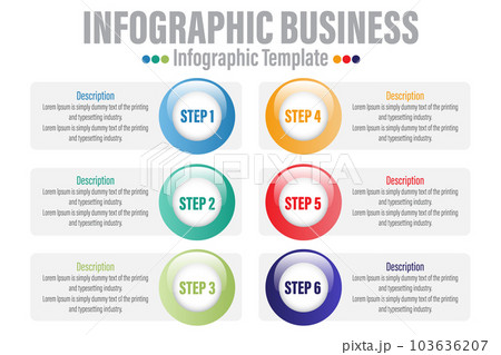 6 Steps, six 6 option Paper note shape elements with steps,road map,options,milestone,timeline,processes or workflow.Business data visualization.Creative step infographic template for presentation. 6 Steps, six 6 option Paper note shape elements with steps,road map,options,milestone,timeline,processes or workflow.Business data visualization.Creative step infographic template for presentation. 103636207
